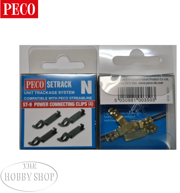 Peco N Power Connecting Clips