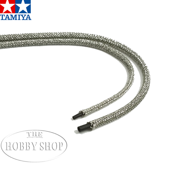 Tamiya Braided Hose 2mm Outer Diameter