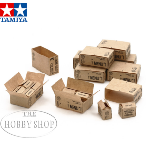 Tamiya 1/35 10in1 Ration cartons (WWII)