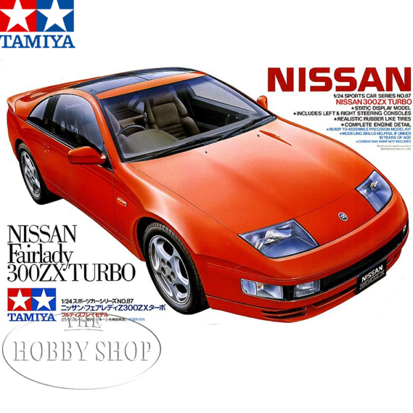 Tamiya 1/24 Nissan Fairlady 280Z with T-Bar Roof