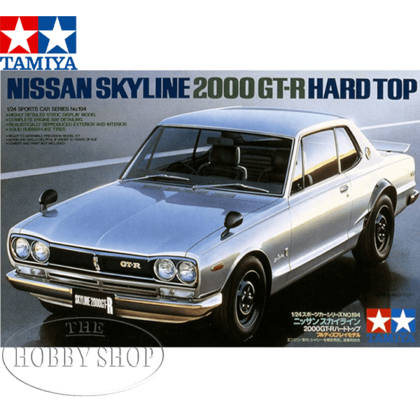 Tamiya 1/24 Nissan Skyline 2000 GT-R Hard Top