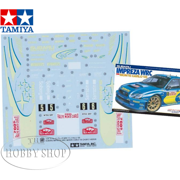 Tamiya 1/24 Subaru Impreza WRC 2005 Monte Carlo