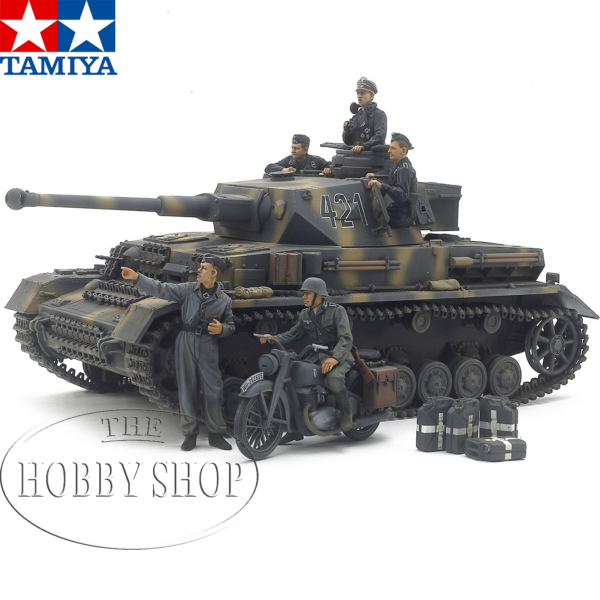 Tamiya 1/35 Panzerkampfwagen IV Ausf.G & Motorcycle