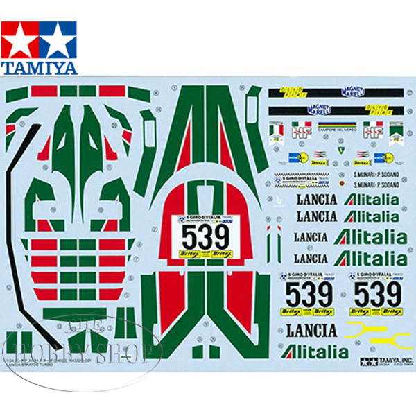 Tamiya 1/24 Lancia  Statos Turbo