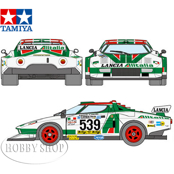 Tamiya 1/24 Lancia  Statos Turbo