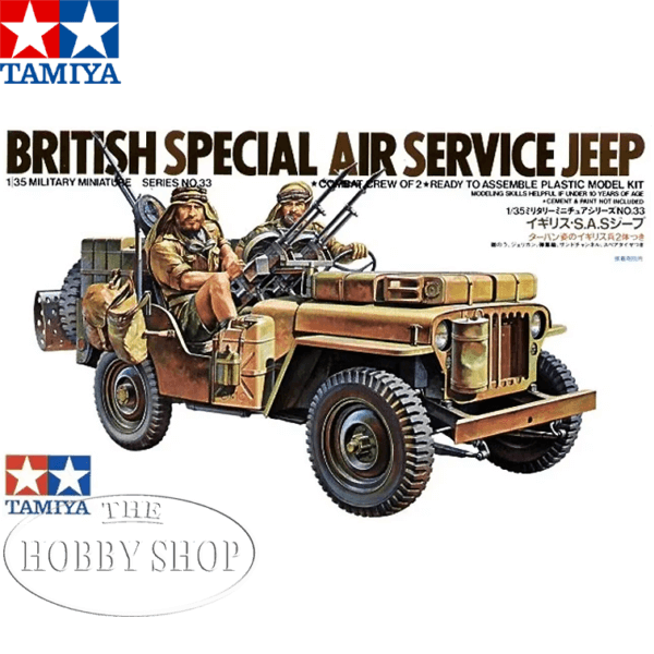 Tamiya 1/35 British SAS Jeep