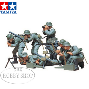 Tamiya 1/35 German Machine Gun Troops (x7)