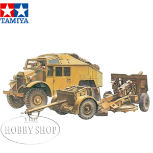 Tamiya 1/35 British 25PDR Field Gun & Quad Gun Tractor