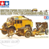 Tamiya 1/35 British 25PDR Field Gun & Quad Gun Tractor