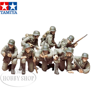 Tamiya 1/35 German Panzer Grenadiers (x8)