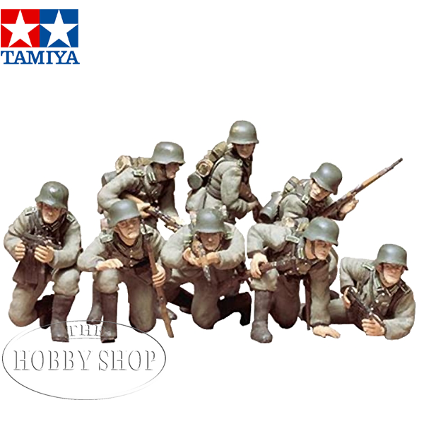 Tamiya 1/35 German Panzer Grenadiers (x8)