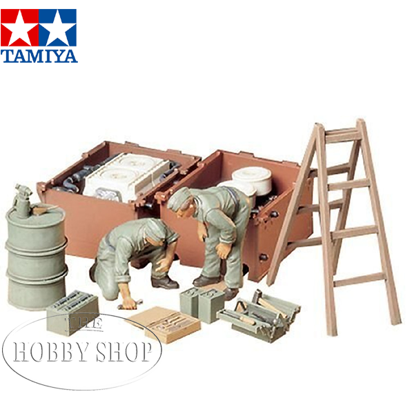 Tamiya 1/35 German Engine Maintenance Crew