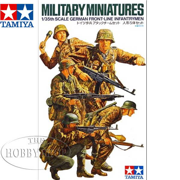 Tamiya 1/35 German Front Line Infantry