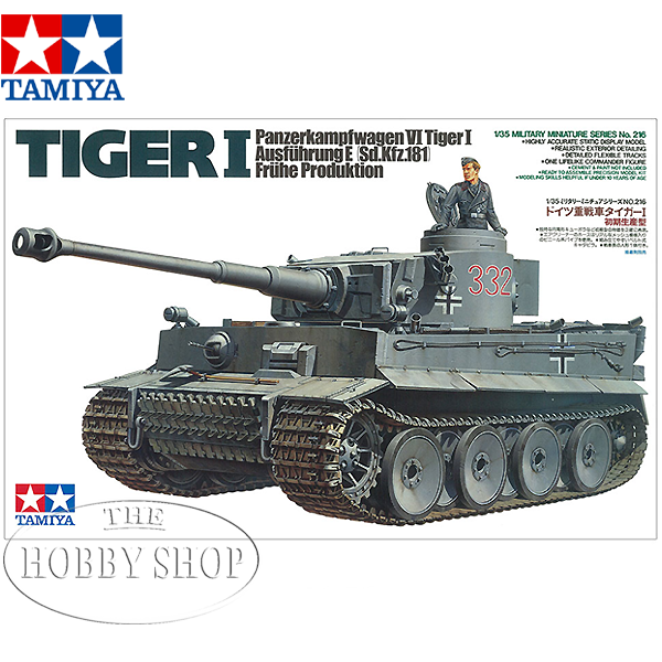 Tamiya 1/35 Tiger I Early Production Tamiya 1/35 Tiger I Early Production