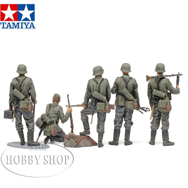 Tamiya 1/35 German Infantry Set (Mid WWII)