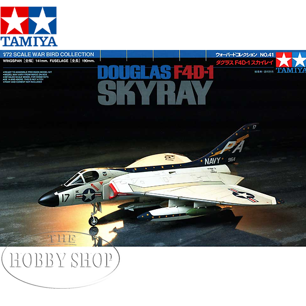 Tamiya 1/72 Douglas F4D-1 Skyray
