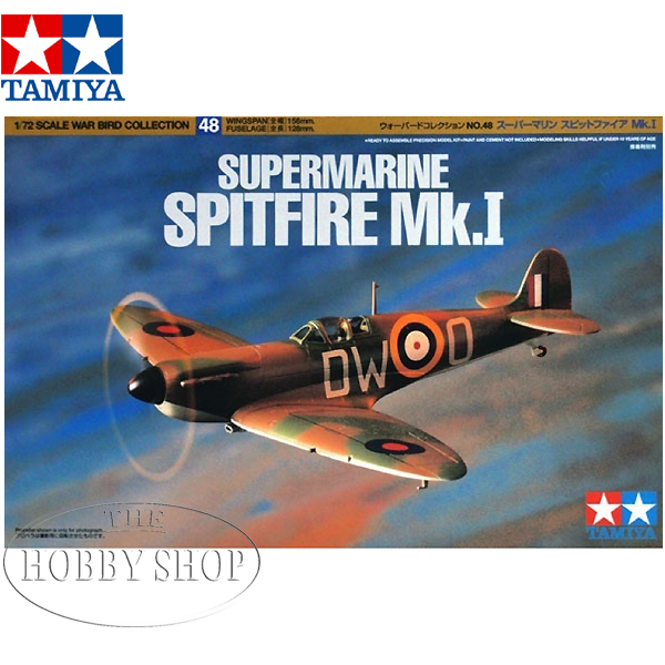 Tamiya 1/72 Supermarine Spitfire Mk.I