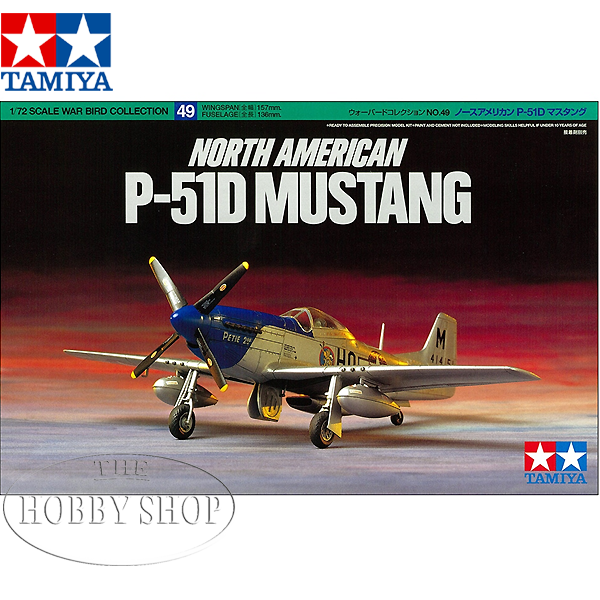 Tamiya 1/72 North American P-51D Mustang Tamiya 1/72 North American P-51D Mustang