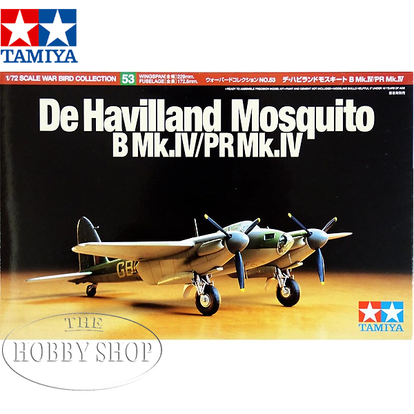 Tamiya 1/72 Mosquito B MK IV/PR MK Tamiya 1/72 Mosquito B MK IV/PR MK