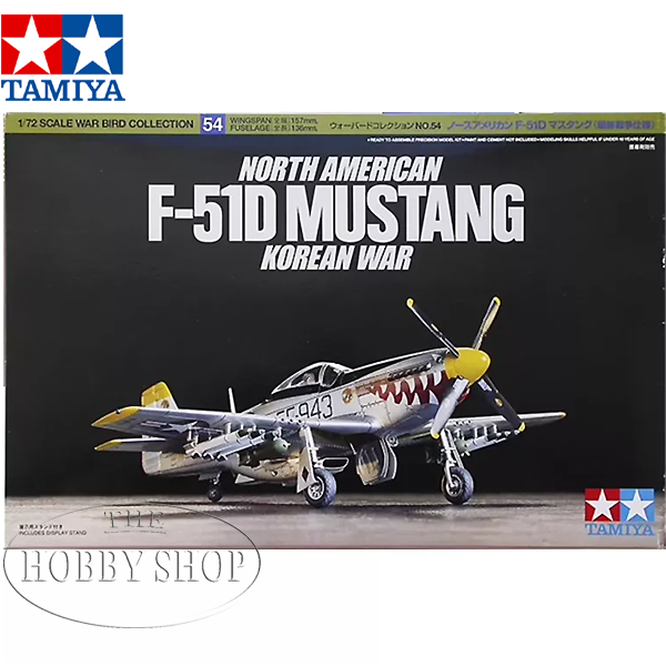 Tamiya 1/72 North American F-51D Mustang Tamiya 1/72 North American F-51D Mustang