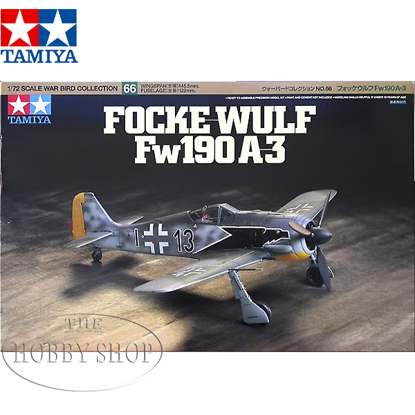 Tamiya 1/72 Focke Wulf FW-190A3