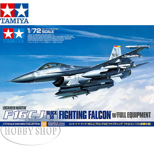 Tamiya 1/72 F-16CJ with Full Equipment Load