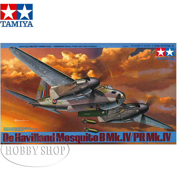 Tamiya 1/48  De Haviland Mosquito B.Mk.IV/PR Mk.IV