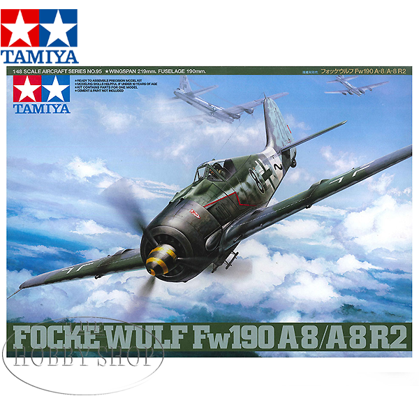 Tamiya 1/48 Fockw-Wulf FW190 A-8