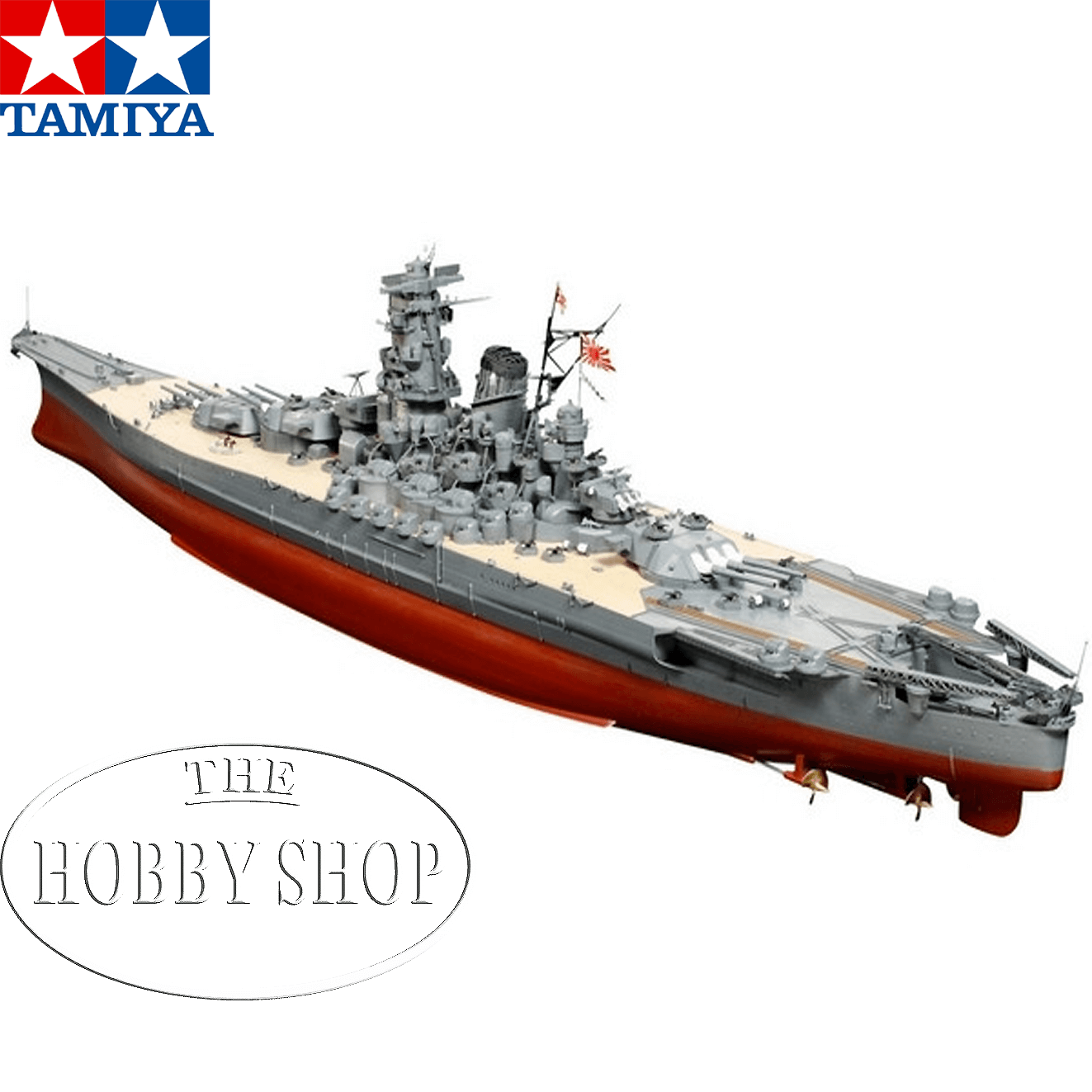 Tamiya 1/350 Japanese Yamato - The Hobby Shop