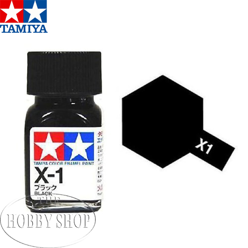 Tamiya X-1 Gloss Black Enamel (10ml)