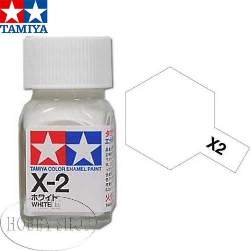 Tamiya X-2 Gloss White Enamel (10ml)