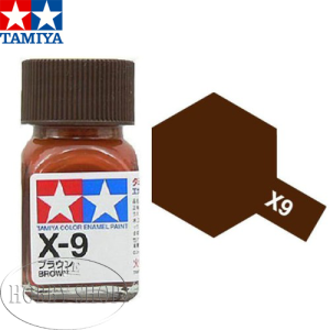 Tamiya X-9 Gloss Brown Enamel  (10ml)