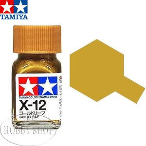Tamiya X-12 Gold Leaf Enamel  (10ml)