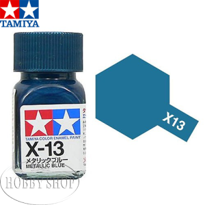 Tamiya X-13 Metallic Blue Enamel  (10ml)