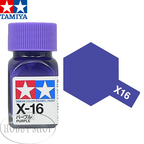 Tamiya X-16 Gloss Purple Enamel  (10ml)