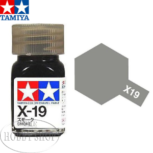 Tamiya X-19 Smoke Enamel  (10ml)