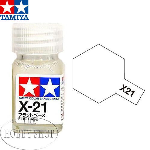 Tamiya X-21 Flat Base Enamel  (10ml)