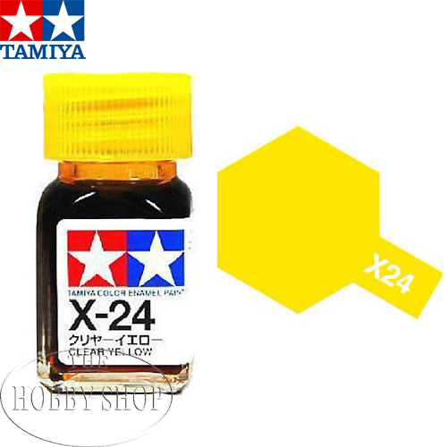 Tamiya X-24 Clear Yellow Enamel (10ml)
