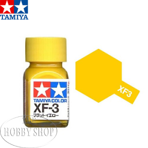 Tamiya XF-3 Flat Yellow Enamel (10ml)