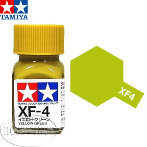 Tamiya XF-4 Yellow Green Enamel (10ml)