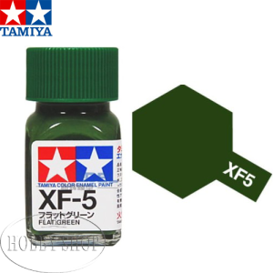 Tamiya XF-5 Flat Green Enamel (10ml)