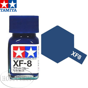 Tamiya XF-8 Flat Blue Enamel (10ml)