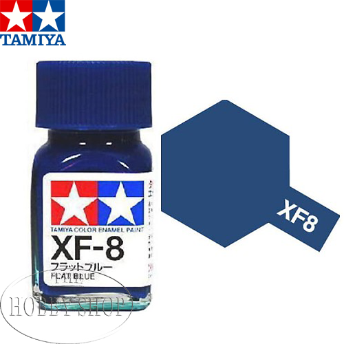 Tamiya XF-8 Flat Blue Enamel (10ml)