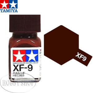 Tamiya XF-9 Hull Red Enamel (10ml)