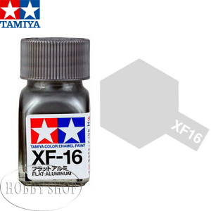 Tamiya XF-16 Flat Aluminium Enamel (10ml)