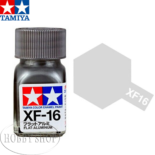 Tamiya XF-16 Flat Aluminium Enamel (10ml)