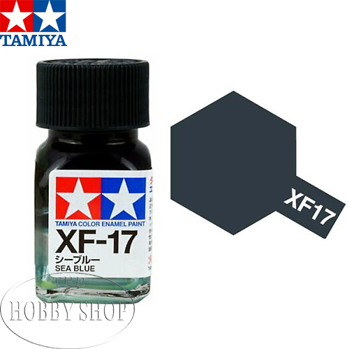 Tamiya XF-17 Flat Sea Blue Enamel (10ml)