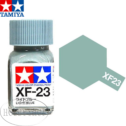 Tamiya XF-23 Flat Light Blue Enamel (10ml)