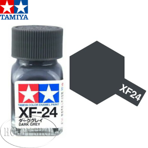 Tamiya XF-24 Flat Dark Grey Enamel (10ml)