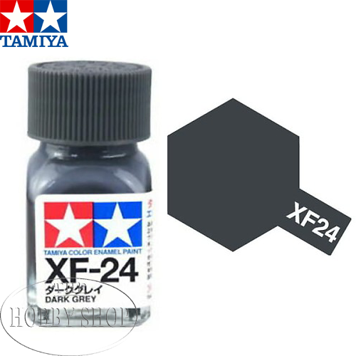 Tamiya XF-24 Flat Dark Grey Enamel (10ml)